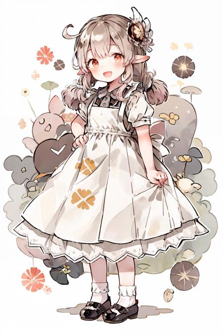 00177-2131615192-masterpiece, best quality,  _lora_klee_1_, _lora_0622_watercolor_loha_da16_dim64-000010_0.7_,1girl, sidelocks, pointy ears, maid.png